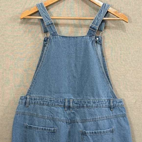 Curtain Call Costume Overalls Patches Adult A2X - Picture 4 of 15